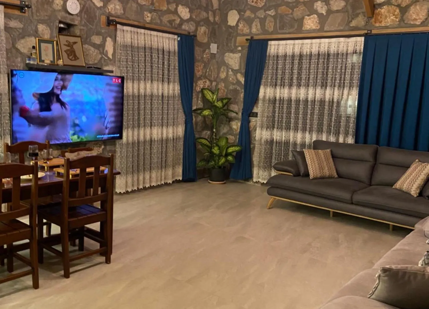 Luxury Stone House With Turkish Hamam, Sauna, Indoor And Outdoor Pool In Fethiye Mugla