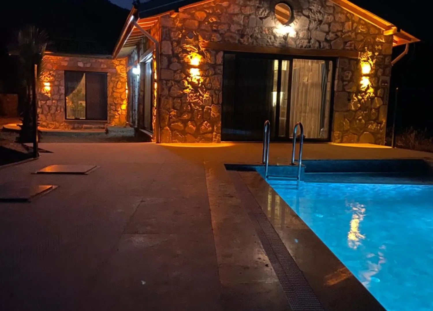 Luxury Stone House With Turkish Hamam, Sauna, Indoor And Outdoor Pool In Fethiye Mugla Turkey