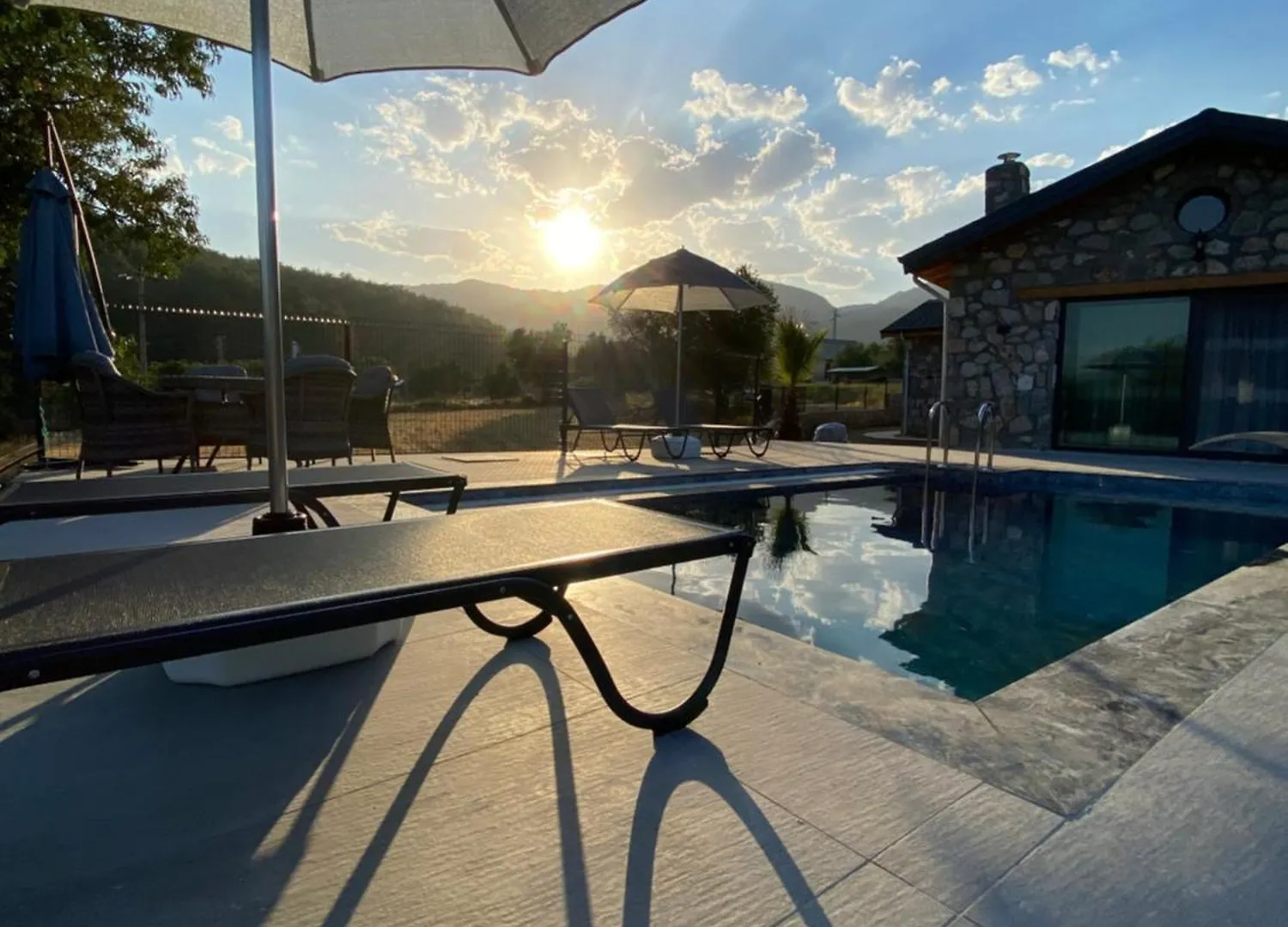 Luxury Stone House With Turkish Hamam, Sauna, Indoor And Outdoor Pool In Fethiye Mugla Villa