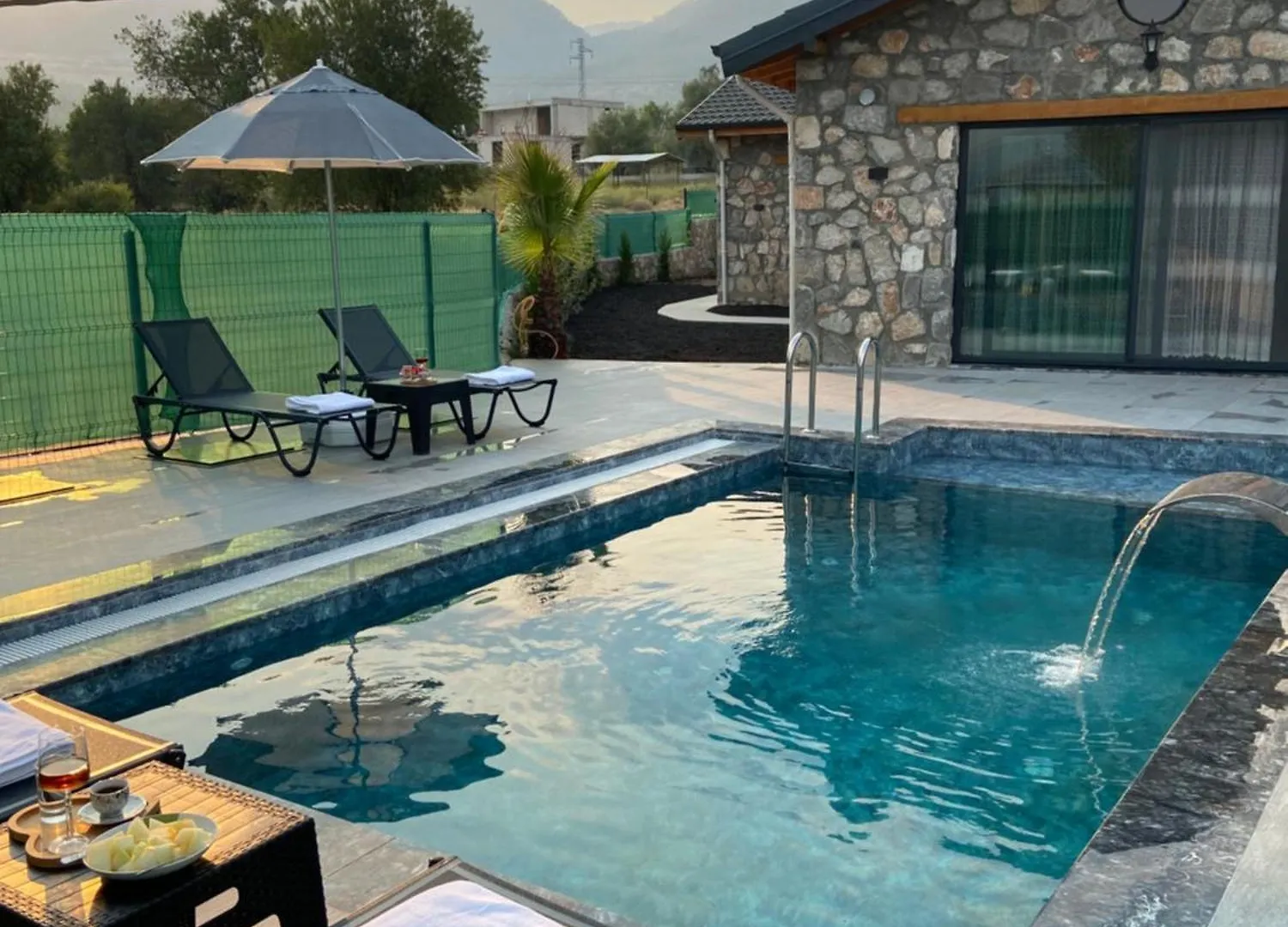 Luxury Stone House With Turkish Hamam, Sauna, Indoor And Outdoor Pool In Fethiye Mugla Turkey