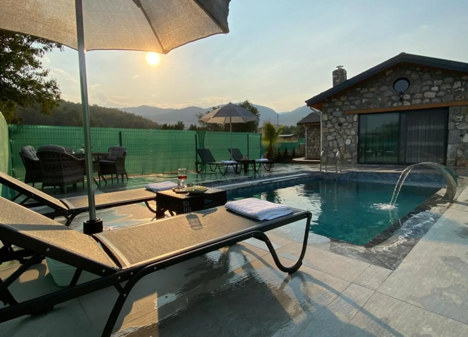 Villa Luxury Stone House With Turkish Hamam, Sauna, Indoor And Outdoor Pool In Fethiye Mugla Turkey